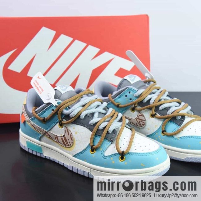 Nike SB Dunk Low custom straps, dunk series Vintage low-top leisure sports skateboard shoes item number: DD1503-105