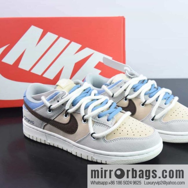 Nike SB Dunk Low custom straps, dunk series Vintage low-top casual sports skateboard shoes