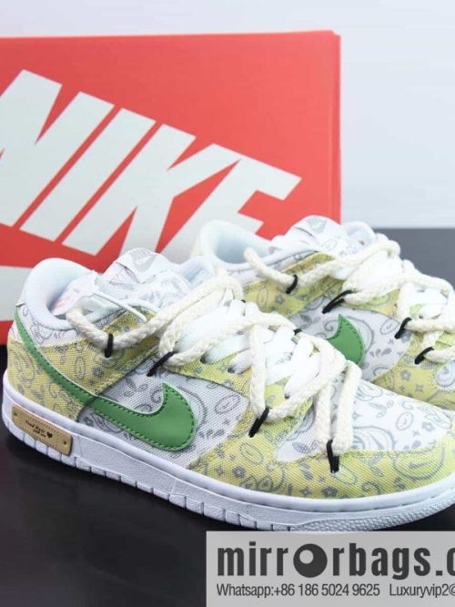 Nike SB Dunk Low custom straps, dunk series Vintage low-top casual sports skateboard shoes