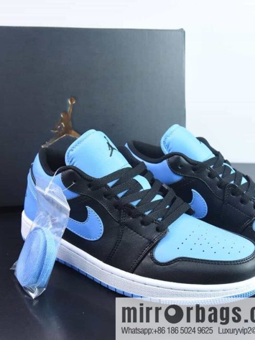 Air Jordan 1 Low black basket toe AJ1 Joe 1 low-top casual board shoes, item number: 553558 041