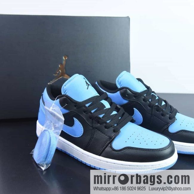 Air Jordan 1 Low black basket toe AJ1 Joe 1 low-top casual board shoes, item number: 553558 041