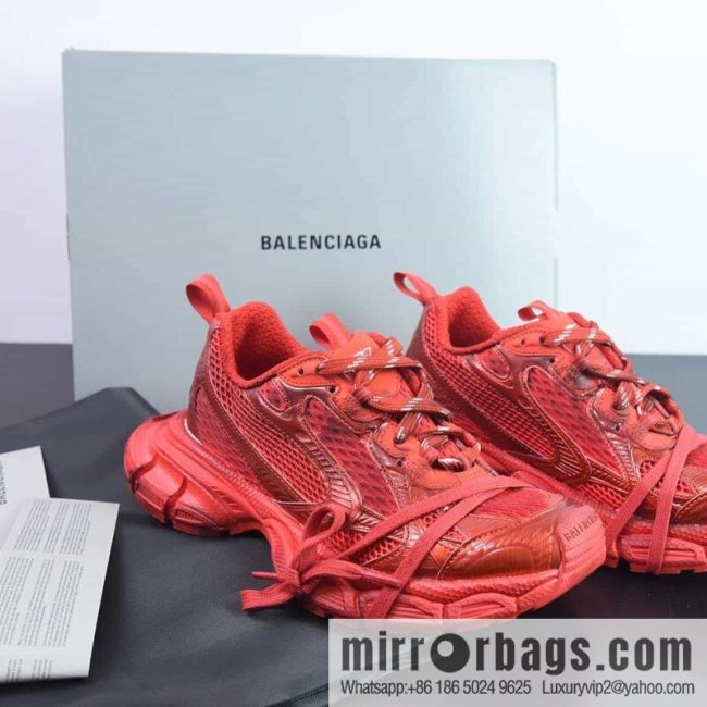 Balenciaga XXXL Balenciaga 3XL All Red Vintage Daddy Shoes