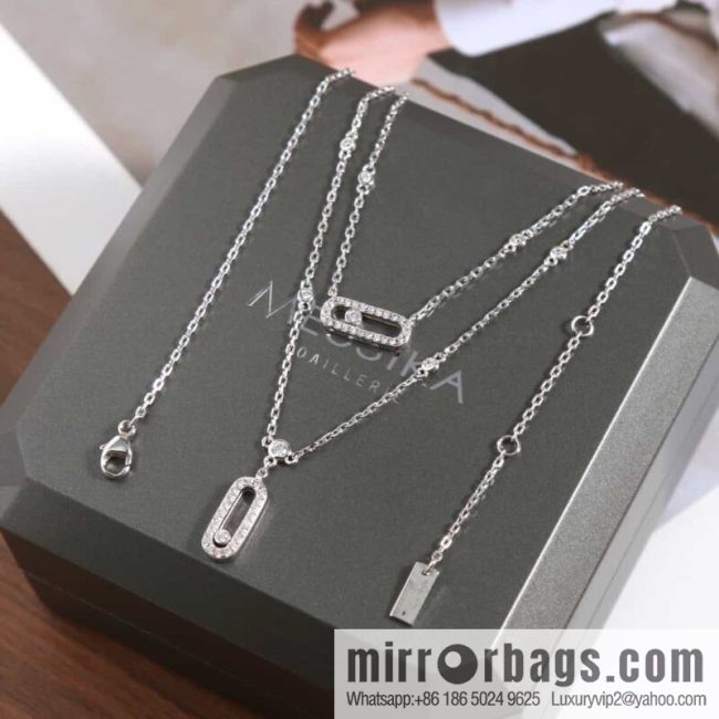 Messika Messika MOVE UNO Double Necklace - Image 3
