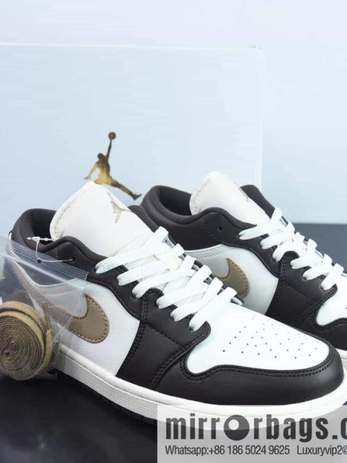 Air Jordan 1 Low dark brown, low-top basketball shoes, item number: DC0774-200
