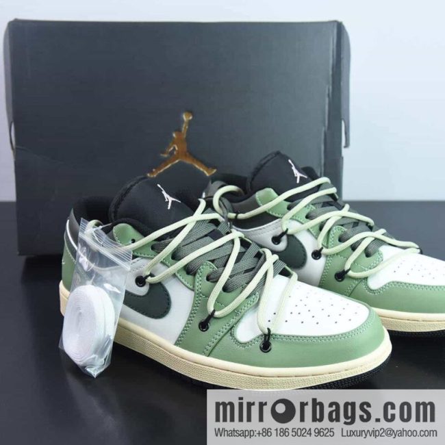 Air Jordan AJ1 Low Jordan Generation Double Strap Low Top Classic Vintage Sports Basketball Shoes 553558-062