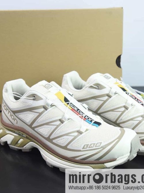 Salomon Salomon XT-6 Mist Blue Vintage Functional Trend Casual Mountaineering sneakers 417510