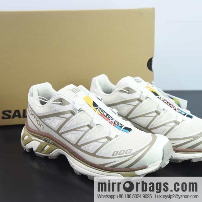 Salomon Salomon XT-6 Mist Blue Vintage Functional Trend Casual Mountaineering sneakers 417510