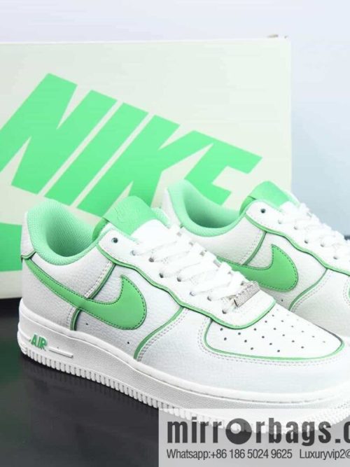 NK Air Force 1 \'07 Low beige green colorful, Daredevil, Air Force One low-top sports and leisure shoes, item number: UH8958-022