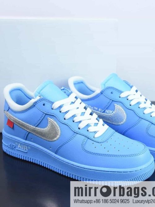 NK AF1 MCA Blue Art Gallery, joint Air Force One low-top sports shoes, official item number: CI1173-400