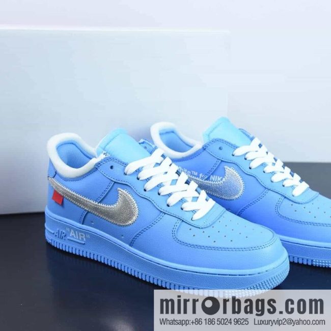 NK AF1 MCA Blue Art Gallery, joint Air Force One low-top sports shoes, official item number: CI1173-400