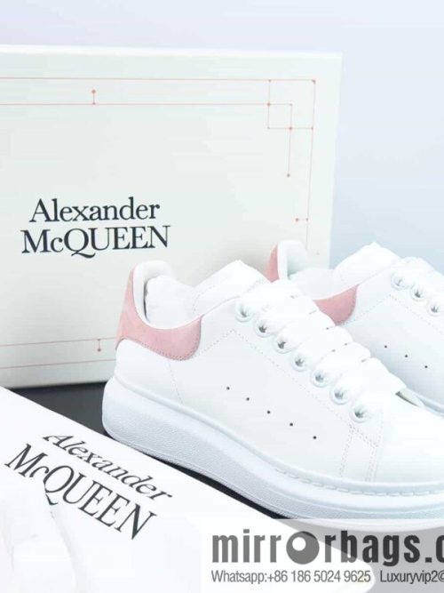 Alexander McQueen pink sneakers
