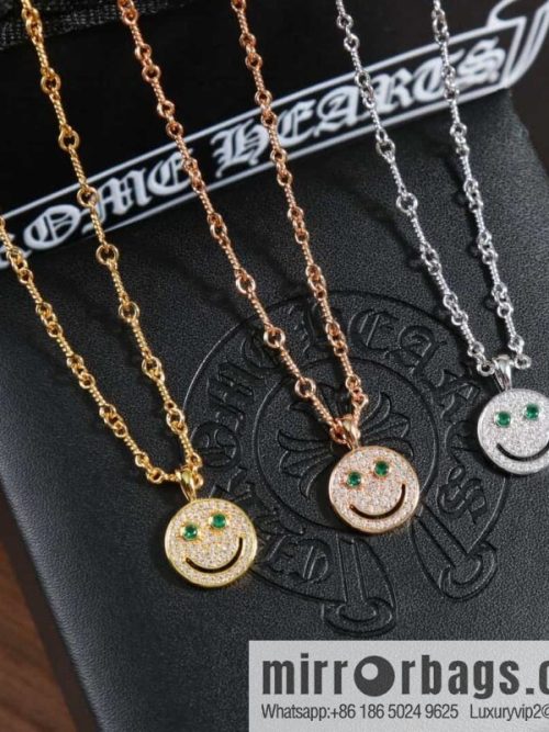 New Croxin Smile Smiley Necklace