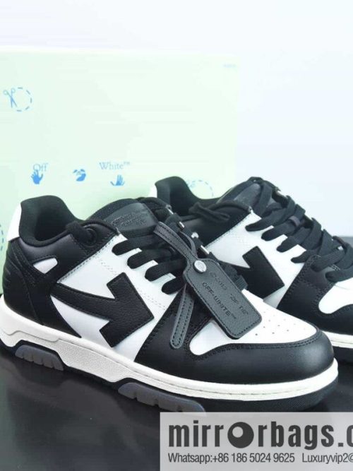 OFF-WHITE Out Of Office Low Top Vintage Versatile Casual Sports Shoes \"