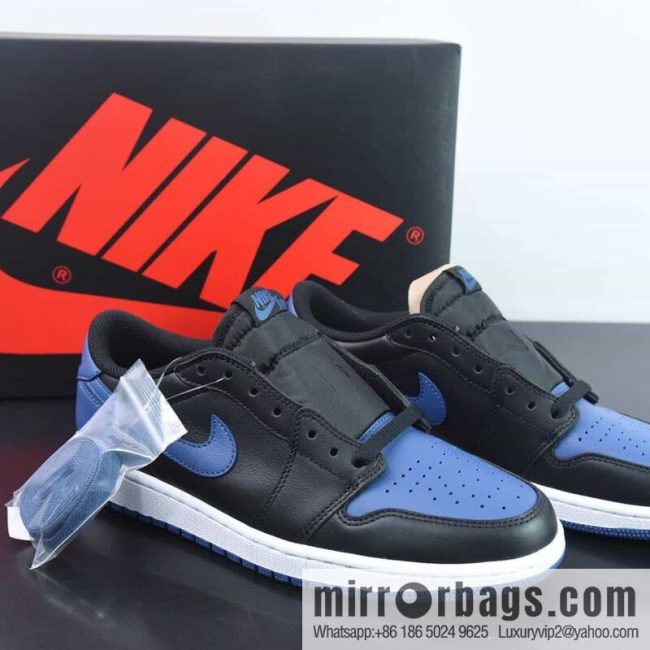 Air Jordan 1 Retro Low AJ1 Joe 1 low top, black and blue, item number: CZ0775-041