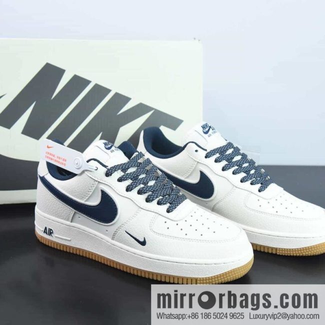 NIke Air Force 1 \'07 Low \"Mi Deep Blue Gypsy\" Air Force One, low-top sneakers casual shoes, item number: HD1689-104