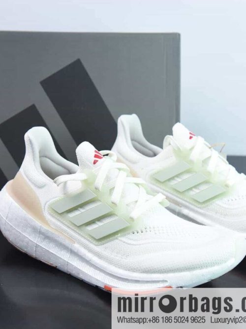 Adi AD Pure Boost 2023 Light \"Mint/White\" 23 edition flick UB series low top socks knit breathable cushioning casual sports jogging shoes