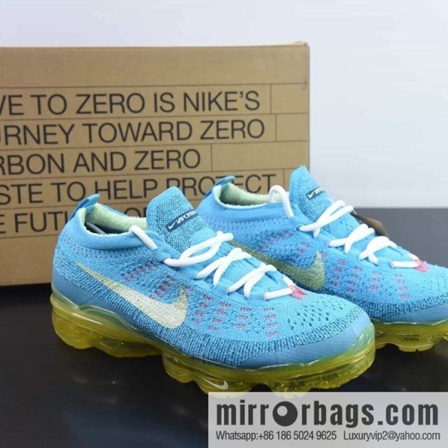 NK Air VaporMax 2023 Flyknit FK \"Black Sail\" 2023 Air Cushion Series Low Top Knit Leisure Sports Full Palm Air Unit Jogging Shoes, Item Number: DV1678 400