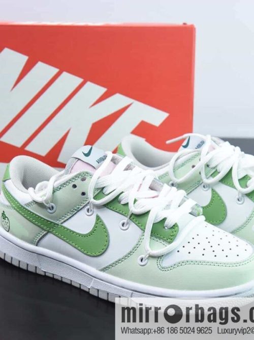 NK Dunk Low Deconstruction, Milk Strawberry, Gray White Blue Low Top Sneakers Item Number: FD1232-002