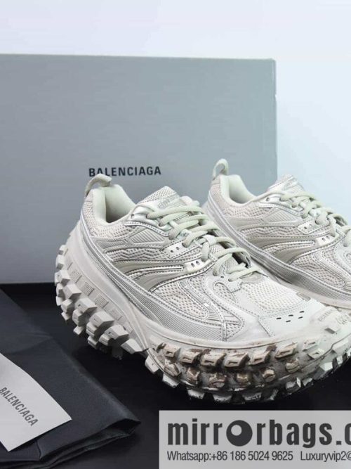 BALENCIAGA Defender Rubber Platform Sneakers Defender Series Low Tank Balenciaga Tire Old, Dirty Shoes