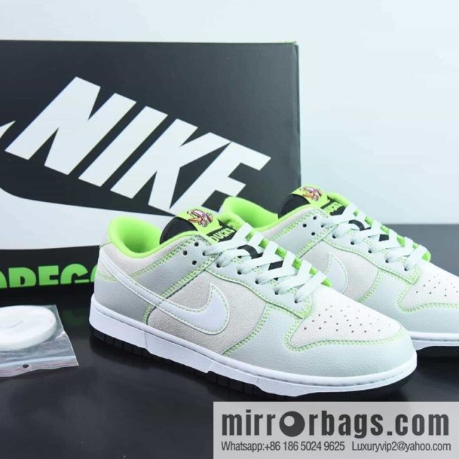 Nike Dunk Low Oregon Ducks theme color scheme board shoes, item number: FQ7260-001