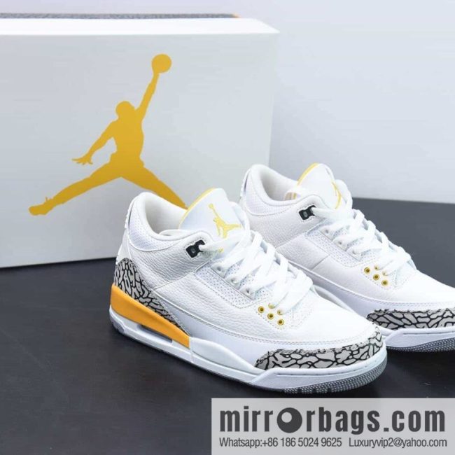 Air Jordan 3 Retro \"Laser Orange\" AJ3 Joe 3 Laser Orange, first layer CK9246-108