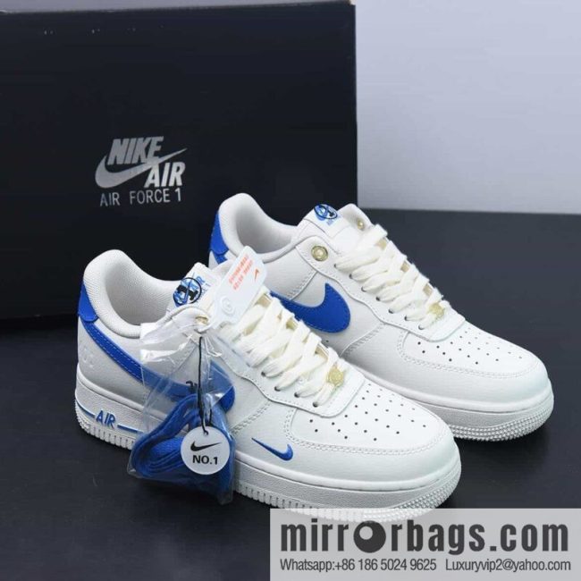 NIke Air Force 1 \'07 Low \"40th Anniversary Model - Off White Sky Blue\" Air Force One, Low Help Item Number: DQ7658-103