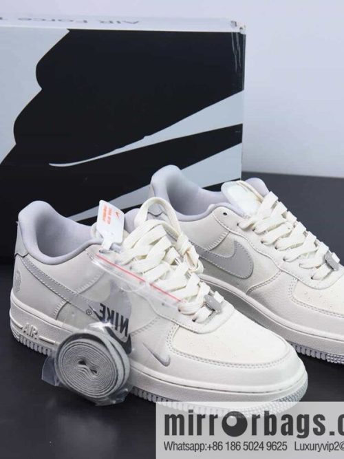 NIke Air Force 1 \'07 Low \"BAPE Joint - Rice Grey Canvas\" Air Force One Item Number: BS9055-748