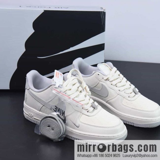 NIke Air Force 1 \'07 Low \"BAPE Joint - Rice Grey Canvas\" Air Force One Item Number: BS9055-748