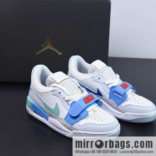Air Jordan Legacy 312 low gray blue sneakers item number: FN8896 131