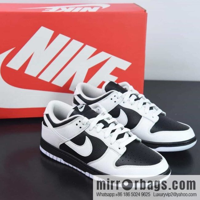 Nike SB Dunk Low \"Reverse Panda\" \"White and Black Flip Panda\" sneakers SKU: FD9064-011