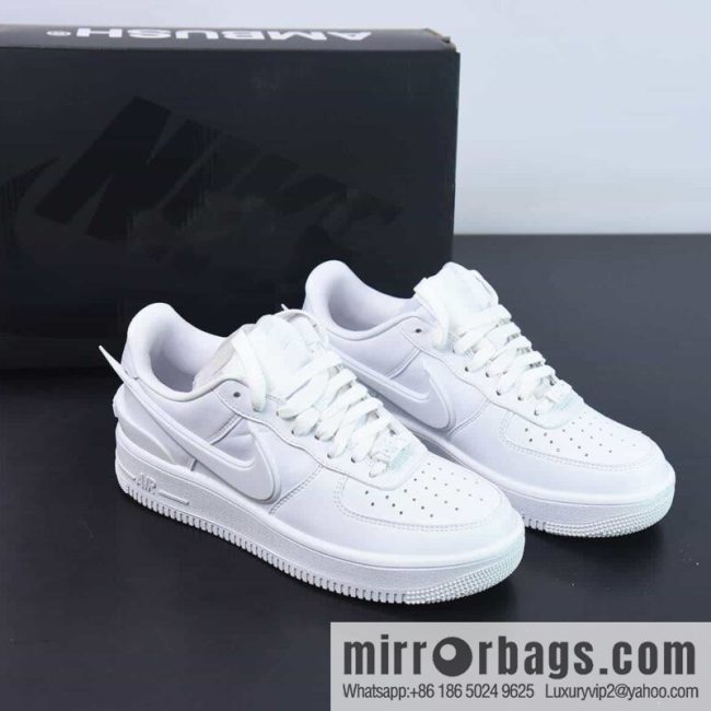Ambush x Nk Air Force 1 \'07 Low \"Phantom\" joint model, pure white, Air Force One low-top casual sneakers, item number: DV3464-003