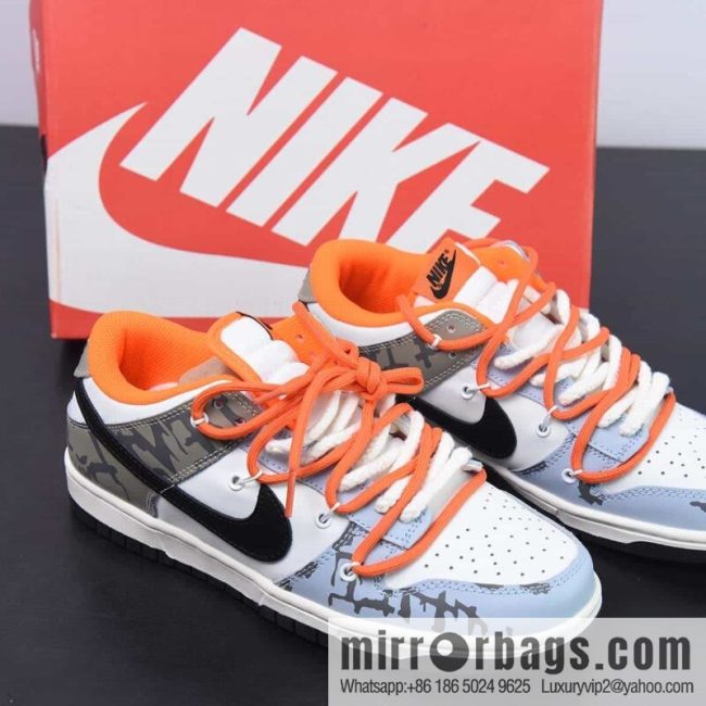 NK SB Dunk Low deconstruction drawstring strap low-top skate shoes item number: DH9765-003