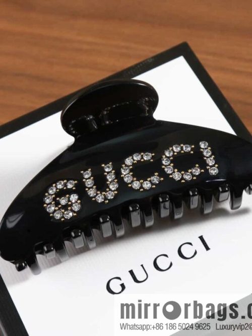 New Gucci full diamond gucci letter hairpin hairpin
