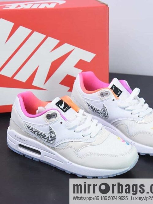 Nike Air Max 1 PRM Corporate Version Vintage Casual Running Shoes, Part Number: FN0608 101