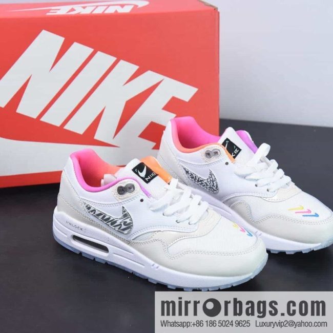 Nike Air Max 1 PRM Corporate Version Vintage Casual Running Shoes, Part Number: FN0608 101