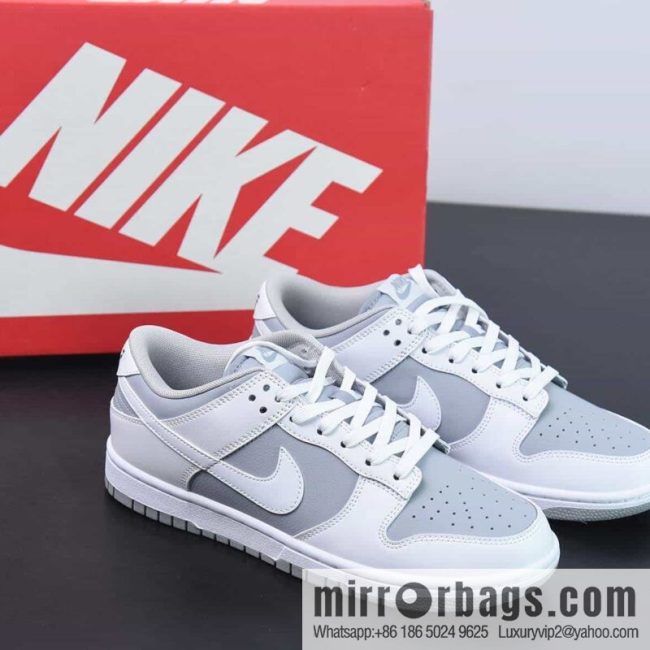 Nike Dunk Low low-top casual board shoes, white gray, item number: DJ6188-003