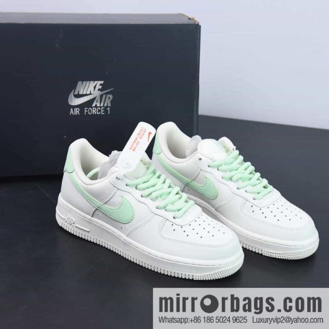 NK Air Force 1 Air Force One low-top sports and leisure shoes white Tiffany & Co. Green, item number: CQ5059-223