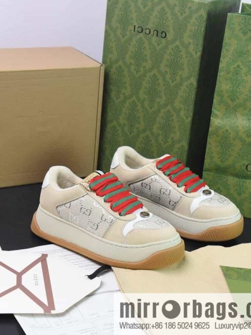 Gucci Gucci Screener platform dirty shoes, platform heightening series