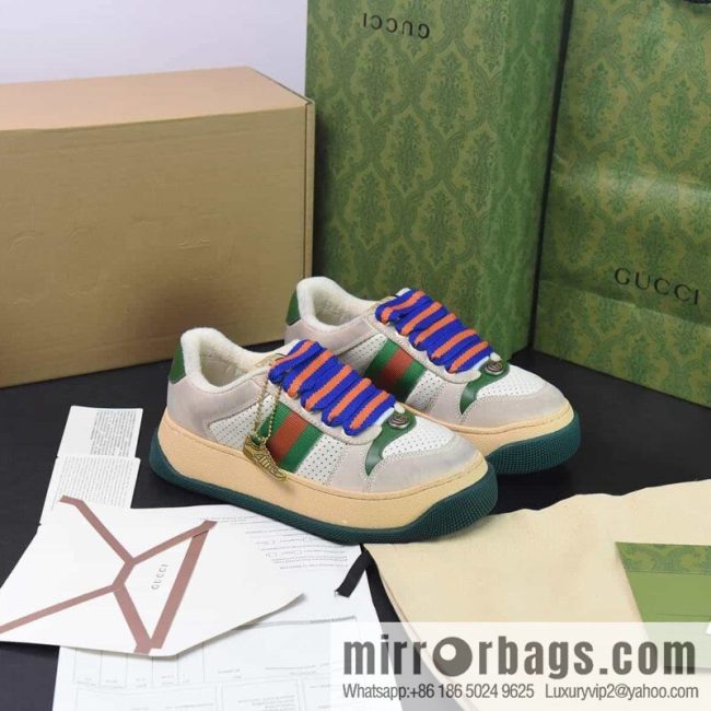 Gucci Gucci Screener platform dirty shoes, platform heightening series