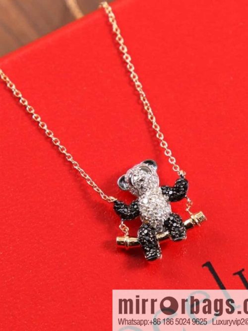 Qeelin Kirin BOBO Panda 🐼 Charity Necklace
