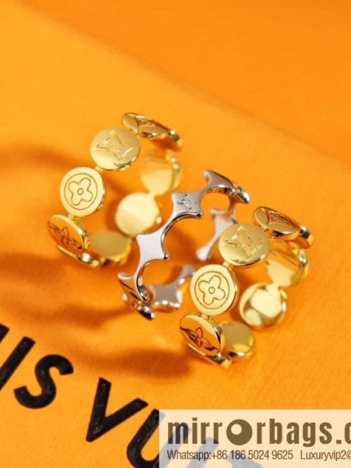 Louis Vuitton Louis Vuitton three-piece LV FUTURA ring