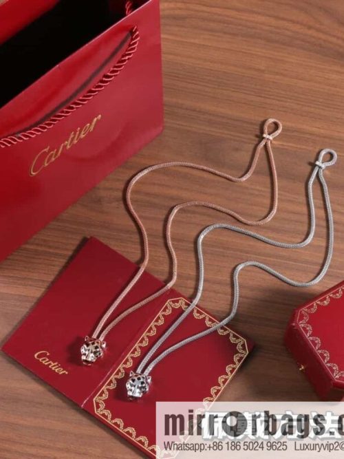 CARTIER Cartier Jungle Series Glossy Leopard Necklace