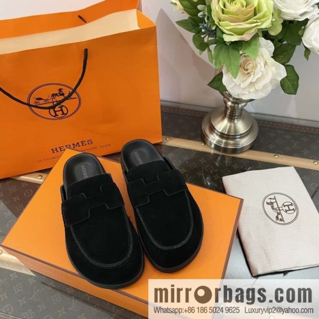HERMES/Hermès Müller half-tow Birkenstocks - Image 4