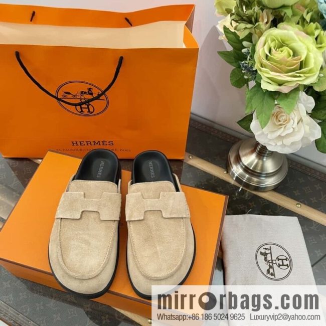 HERMES/Hermès Müller half-tow Birkenstocks - Image 2