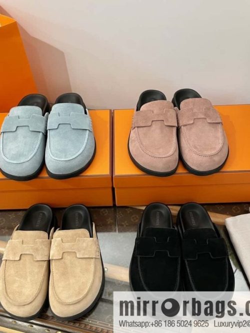 HERMES/Hermès Müller half-tow Birkenstocks