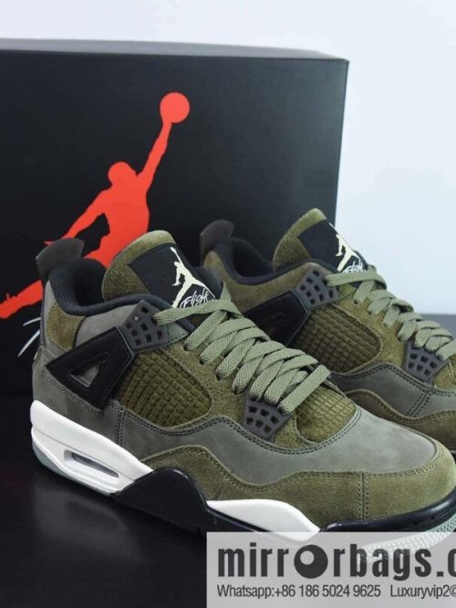 Air Jordan 4 \"Olive Canvas\" AJ4 Joe 4 Culture Basketball Shoes, Item Number: FB9927-200