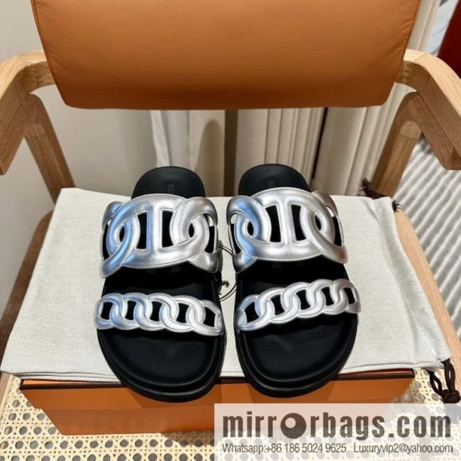 HERMES/Hermès new pig nose second uncle shoes - Image 7