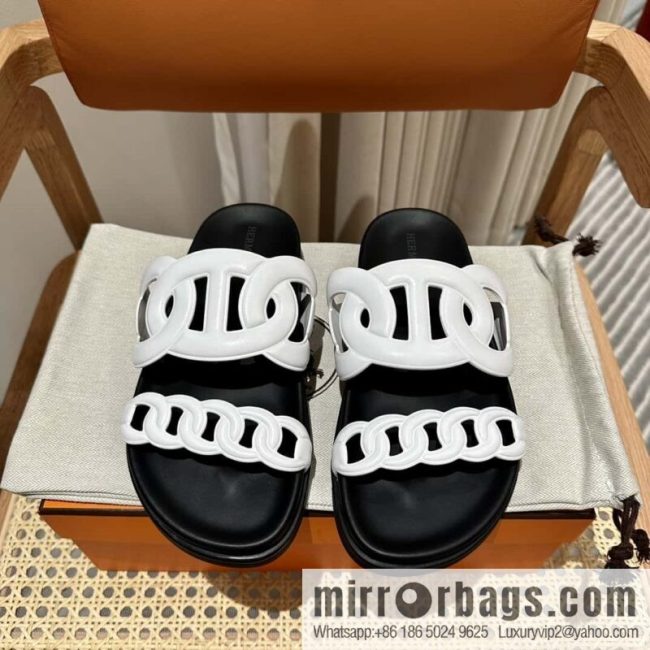 HERMES/Hermès new pig nose second uncle shoes - Image 6