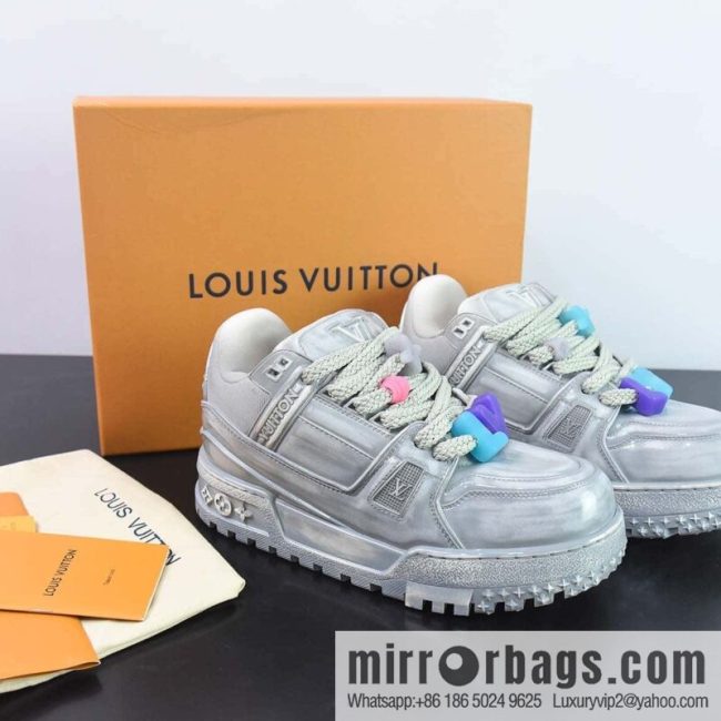 LV Louis Vuitton Trainer Maxi series bread shoes
