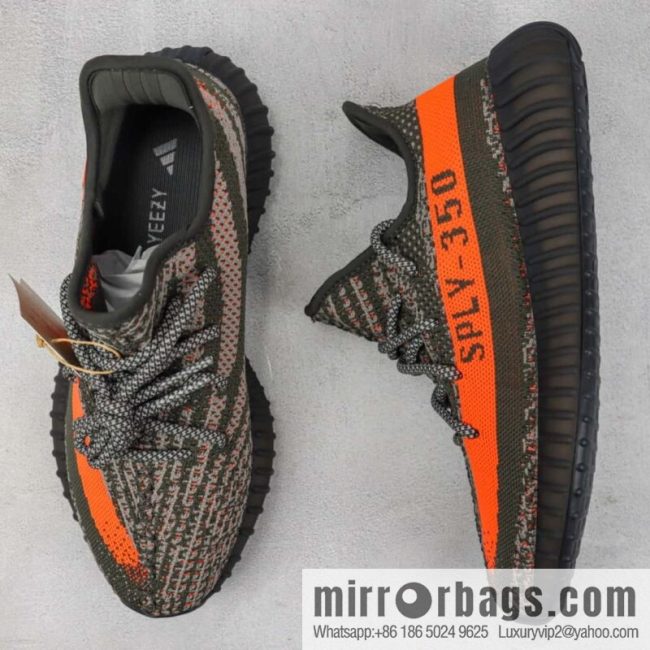Coconut 350 V2 Gray Orange, Angel sneakers SKU: HQ7045 AD Yeezy